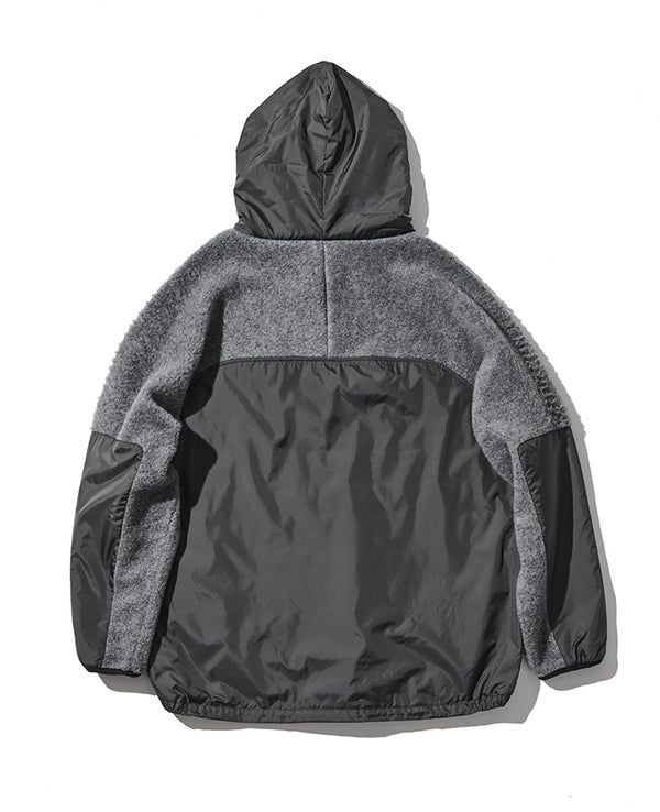 ウールフリースオーバーサイズフーディー