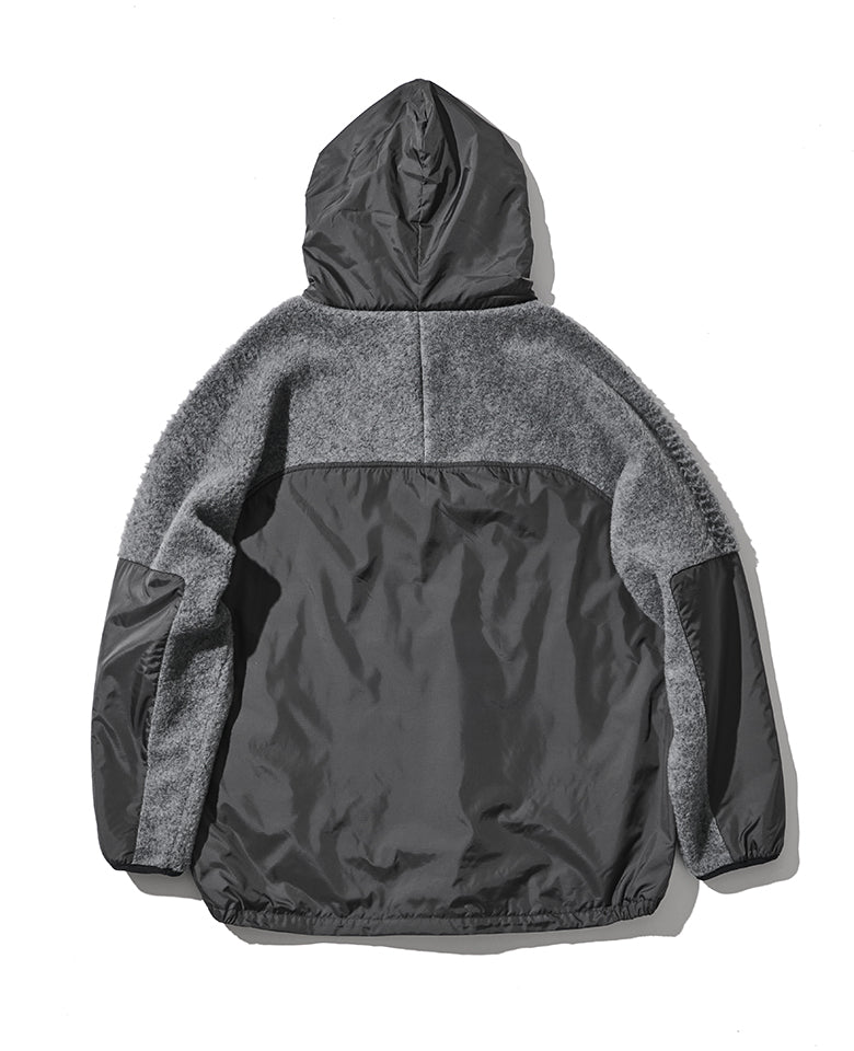 ウールフリースオーバーサイズフーディー