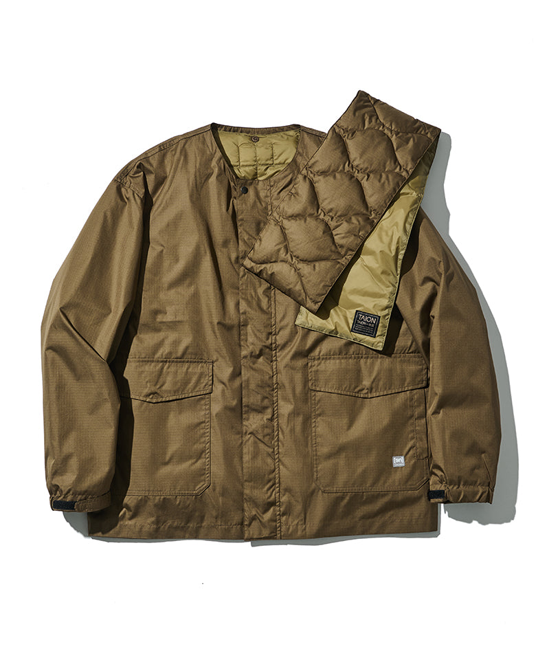 タイオン×エスエヌ3ウェイノーカラージャケット