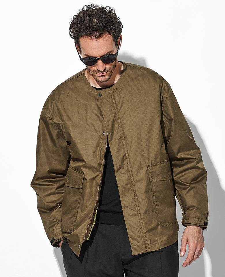 タイオン×エスエヌ3ウェイノーカラージャケット