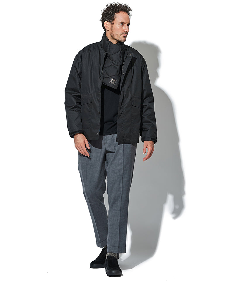 タイオン×エスエヌ3ウェイノーカラージャケット