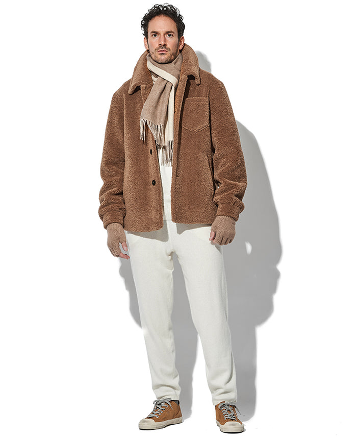 LEON別注 フェイクボアシャツジャケット – 買えるLEON