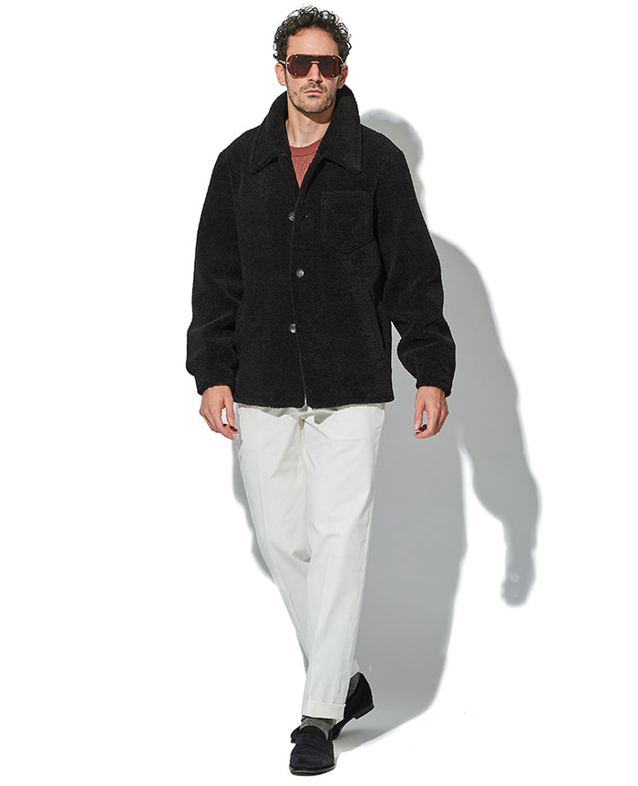 LEON別注 フェイクボアシャツジャケット – 買えるLEON