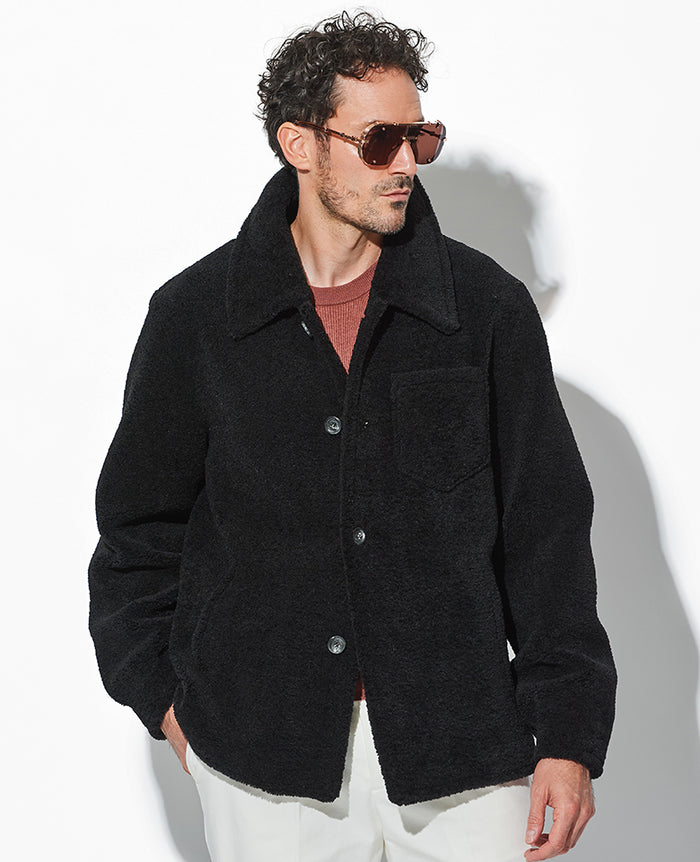 LEON別注 フェイクボアシャツジャケット – 買えるLEON