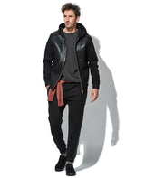 LEON別注 ストレッチスウェードセットアップ（ブラック）