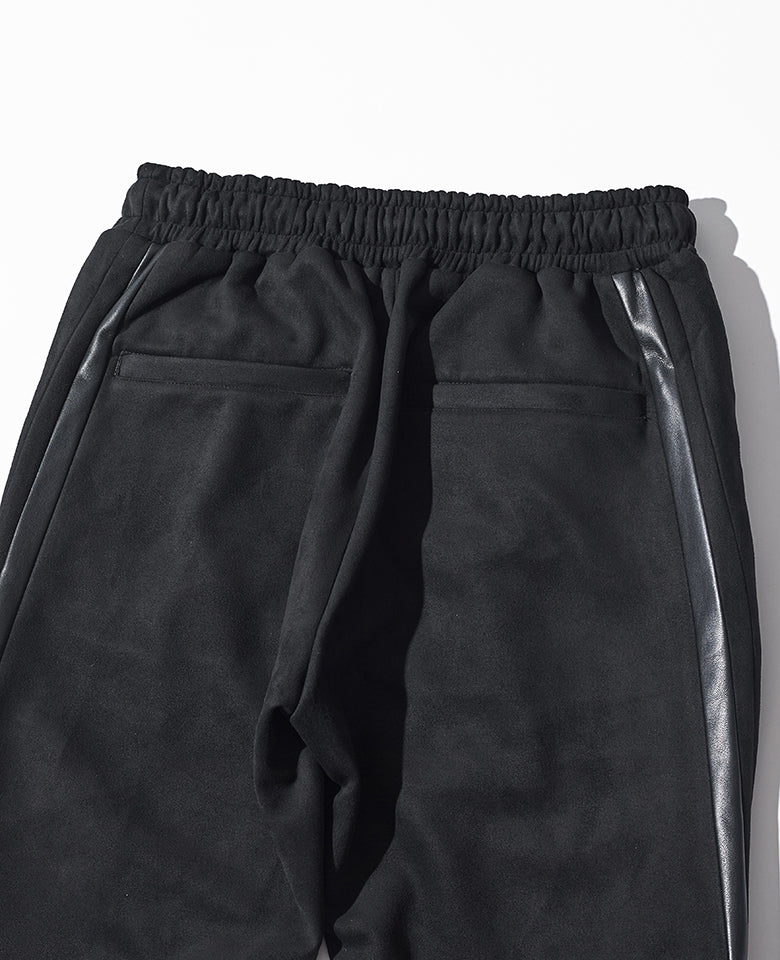 LEON別注 ストレッチスウェードセットアップ（ブラック）