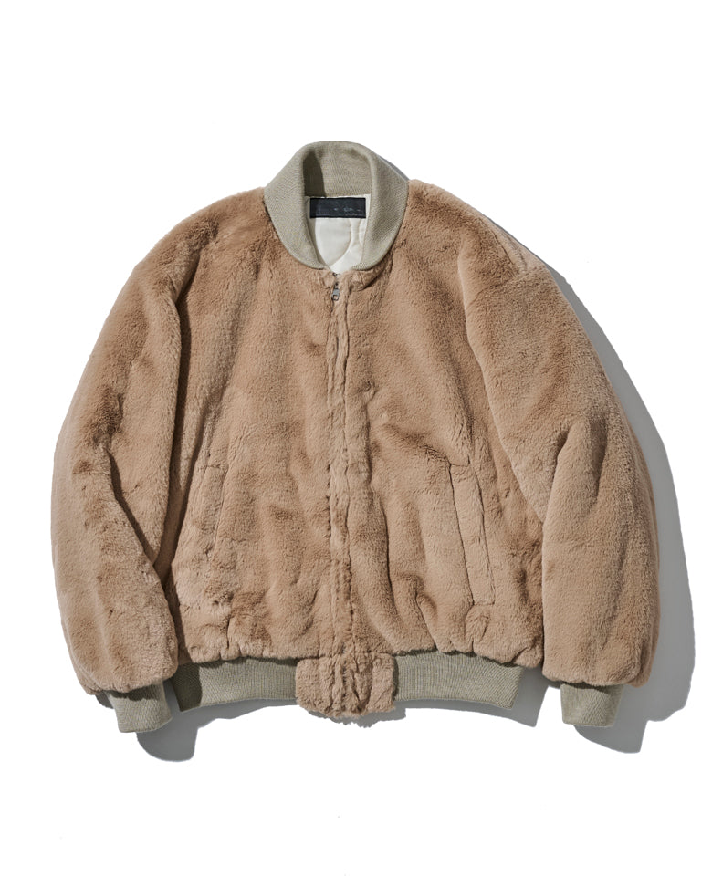 フェイクファーボンバーJKT