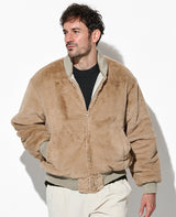 フェイクファーボンバーJKT