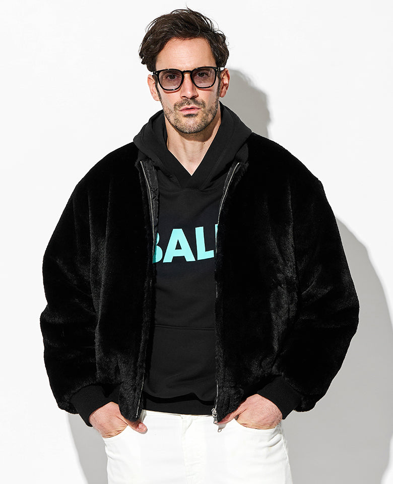 フェイクファーボンバーJKT