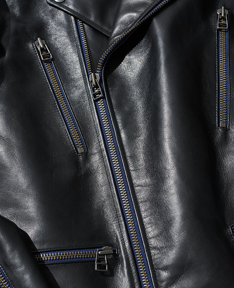 ワイドフィットダブルライダースジャケット