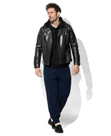 ワイドフィットダブルライダースジャケット