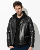 ワイドフィットダブルライダースジャケット