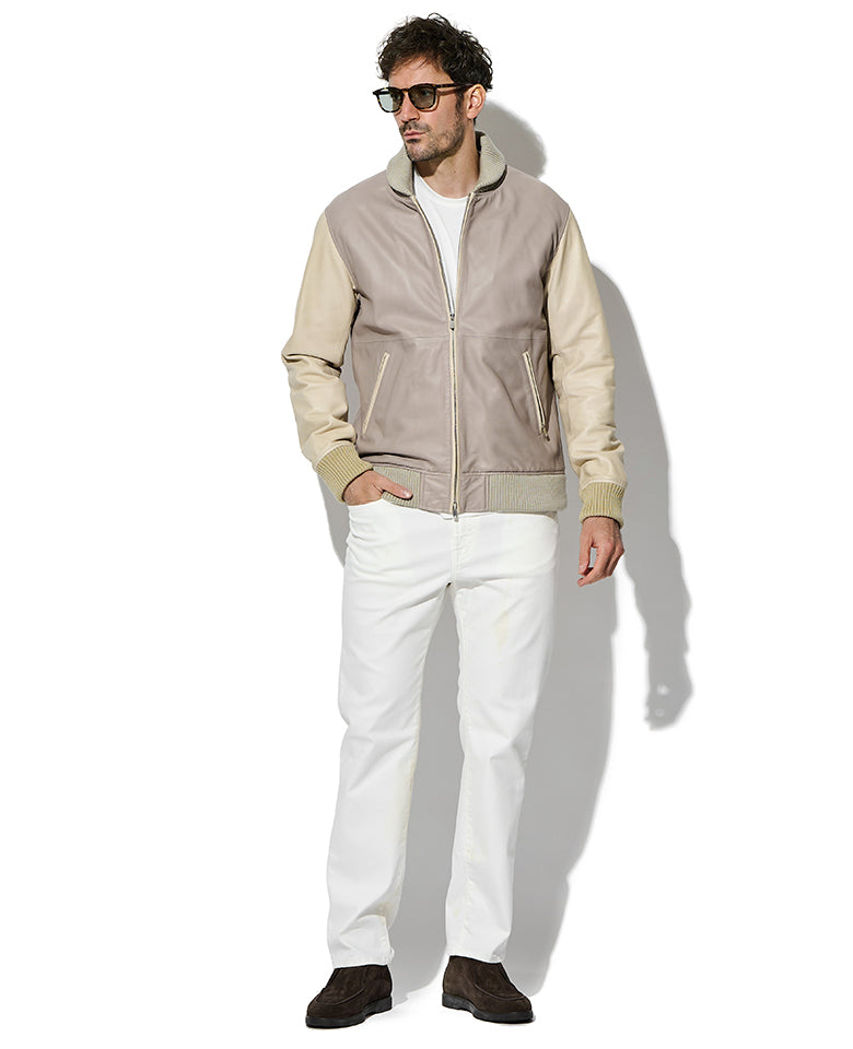 フルカラーコンビネーションブルゾン