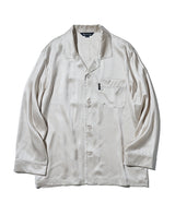 パジャマ シルクサテン無地