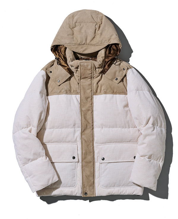 コンビネーションダウンジャケット