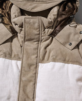 コンビネーションダウンジャケット