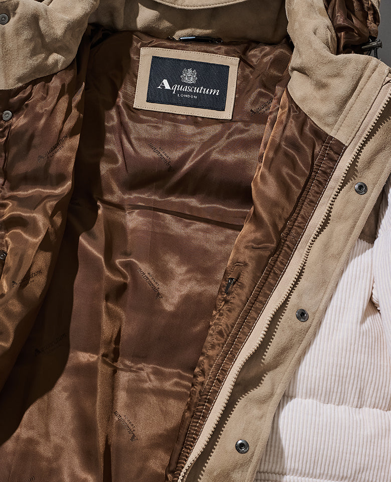 コンビネーションダウンジャケット