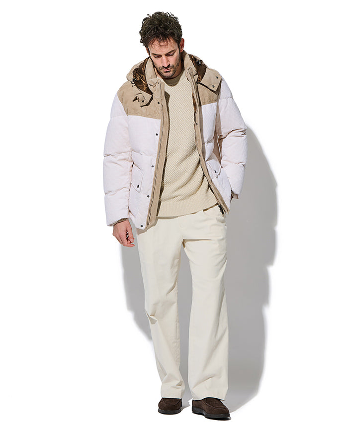 コンビネーションダウンジャケット – 買えるLEON