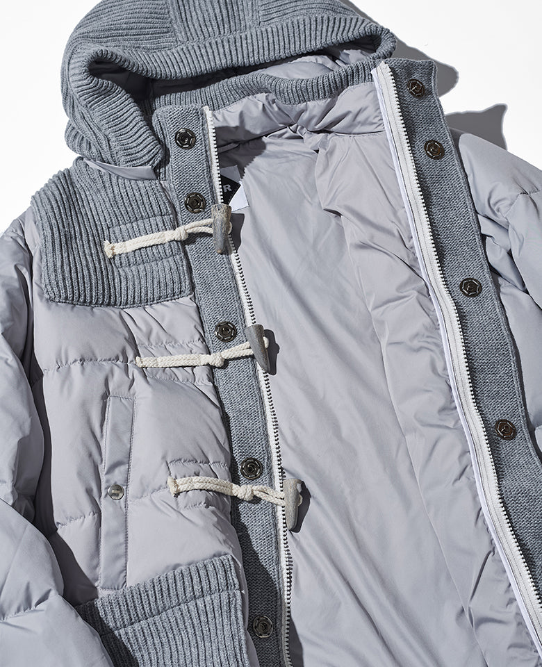 ショートダッフルダウンコート