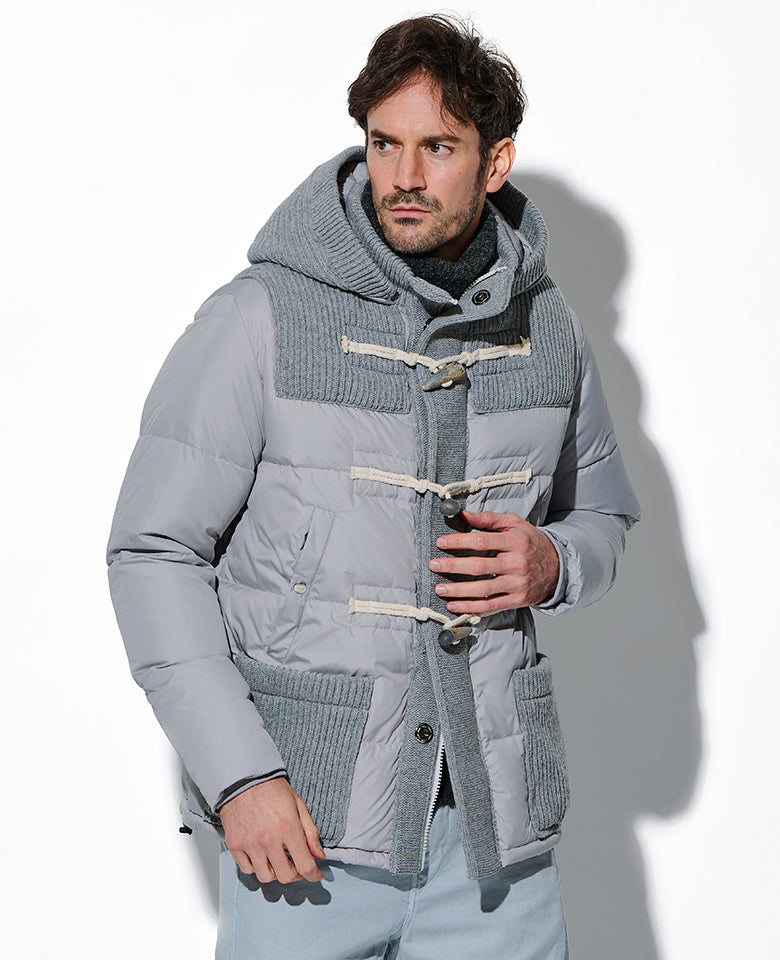 ショートダッフルダウンコート