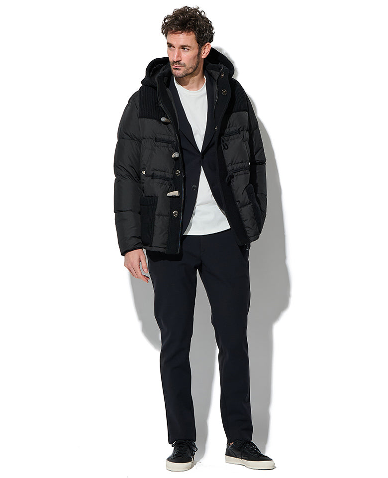 ショートダッフルダウンコート