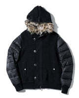 ボンバーダウンブルゾン