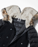 ボンバーダウンブルゾン