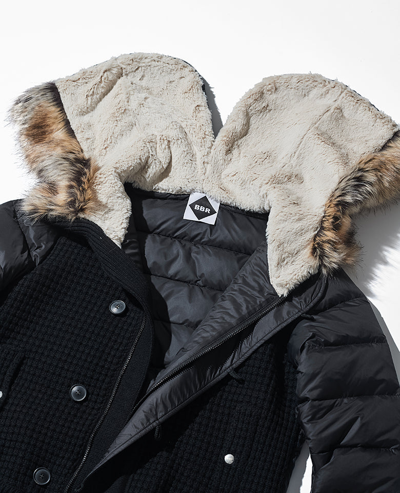 ボンバーダウンブルゾン