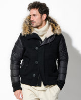 ボンバーダウンブルゾン