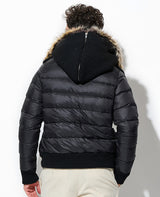 ボンバーダウンブルゾン