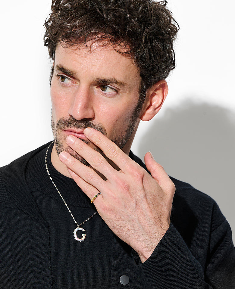 レインボーエタニティリング