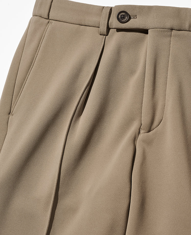 コーデュラジャージセットアップ(ベルトレス／モカ)