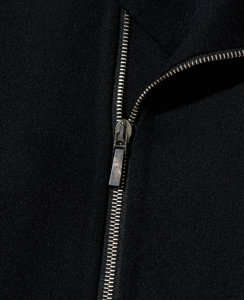 ライダース型カシミヤジャケット