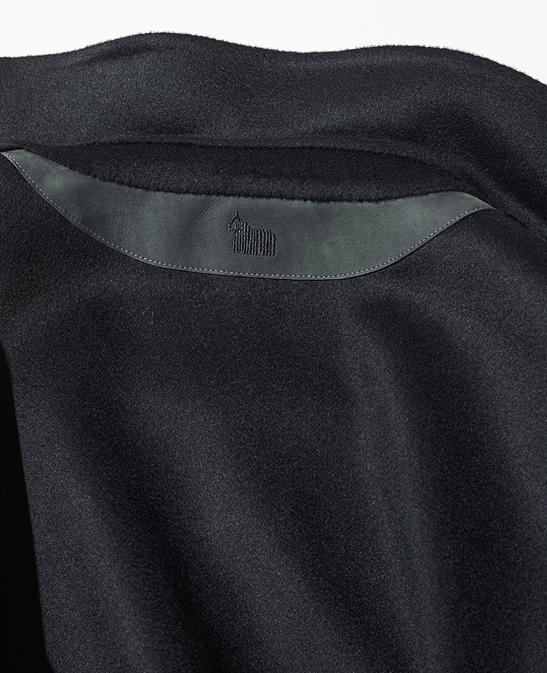 ライダース型カシミヤジャケット