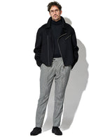 ライダース型カシミヤジャケット