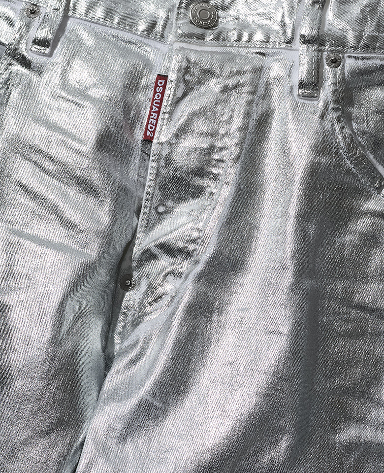 シルバー スケーター ジーンズ