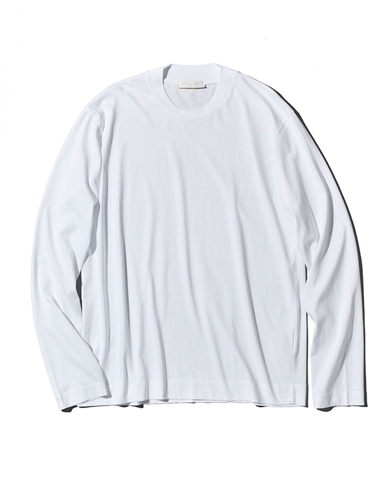クルーネック長袖Tシャツ