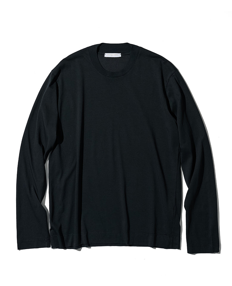 クルーネック長袖Tシャツ