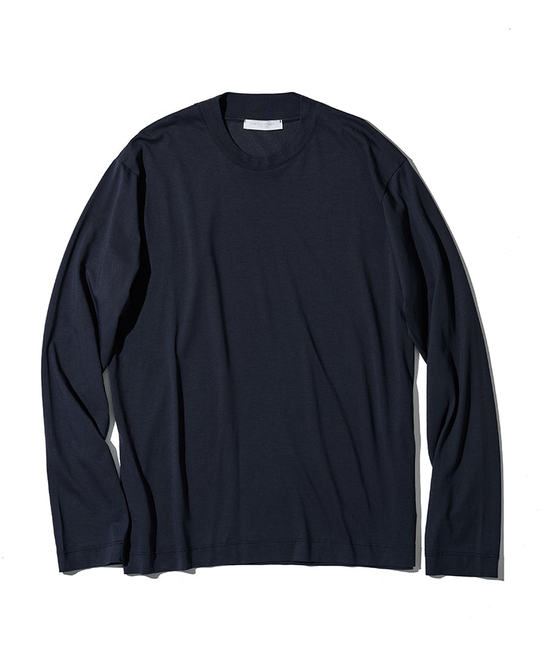 クルーネック長袖Tシャツ