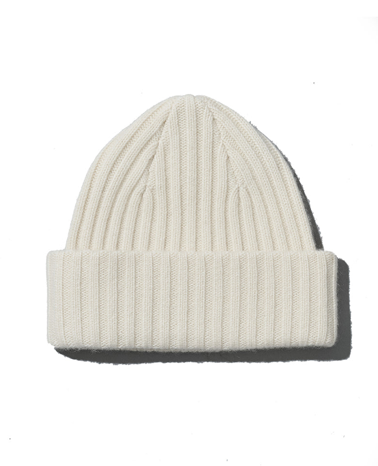 リブニットキャップ