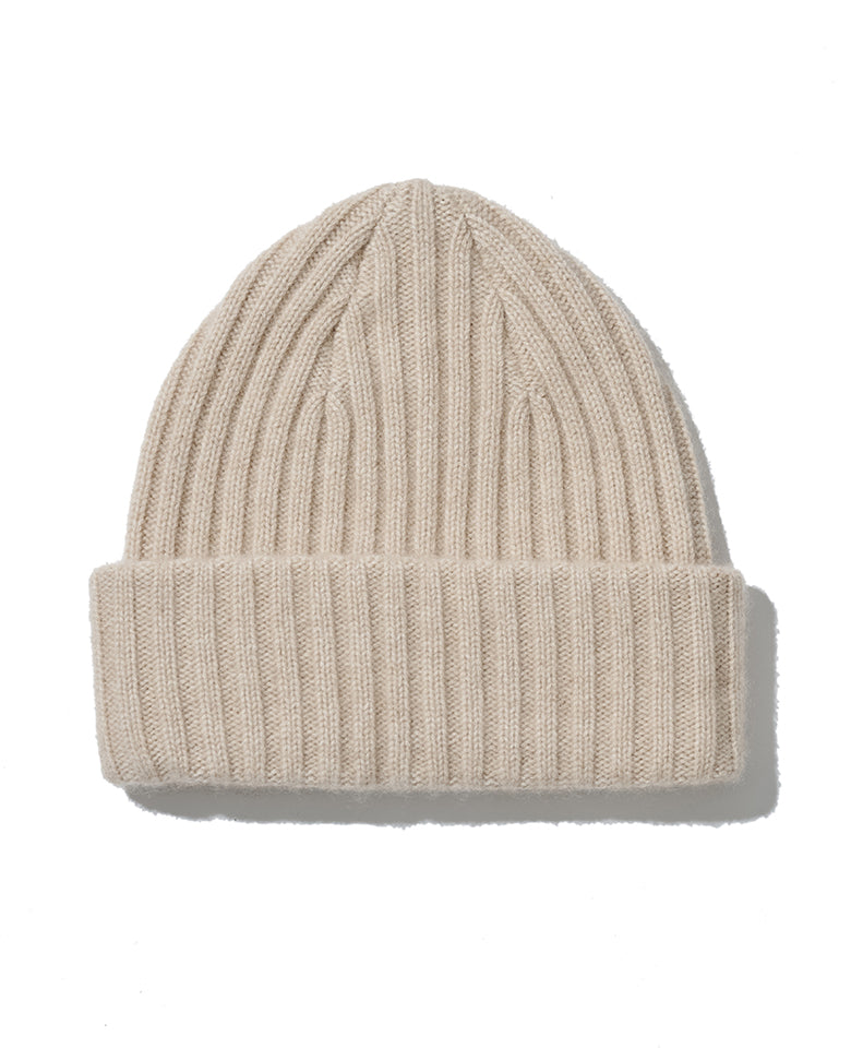 リブニットキャップ