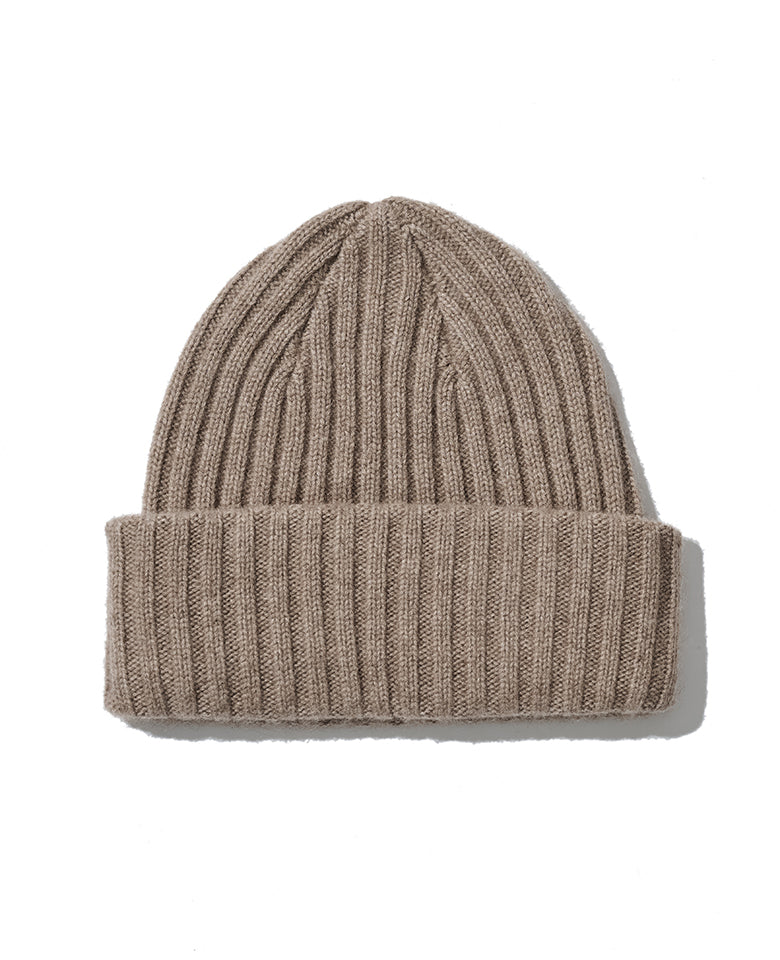 リブニットキャップ