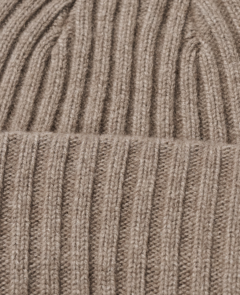 リブニットキャップ