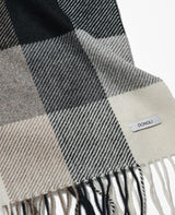 ブロックチェック マフラー