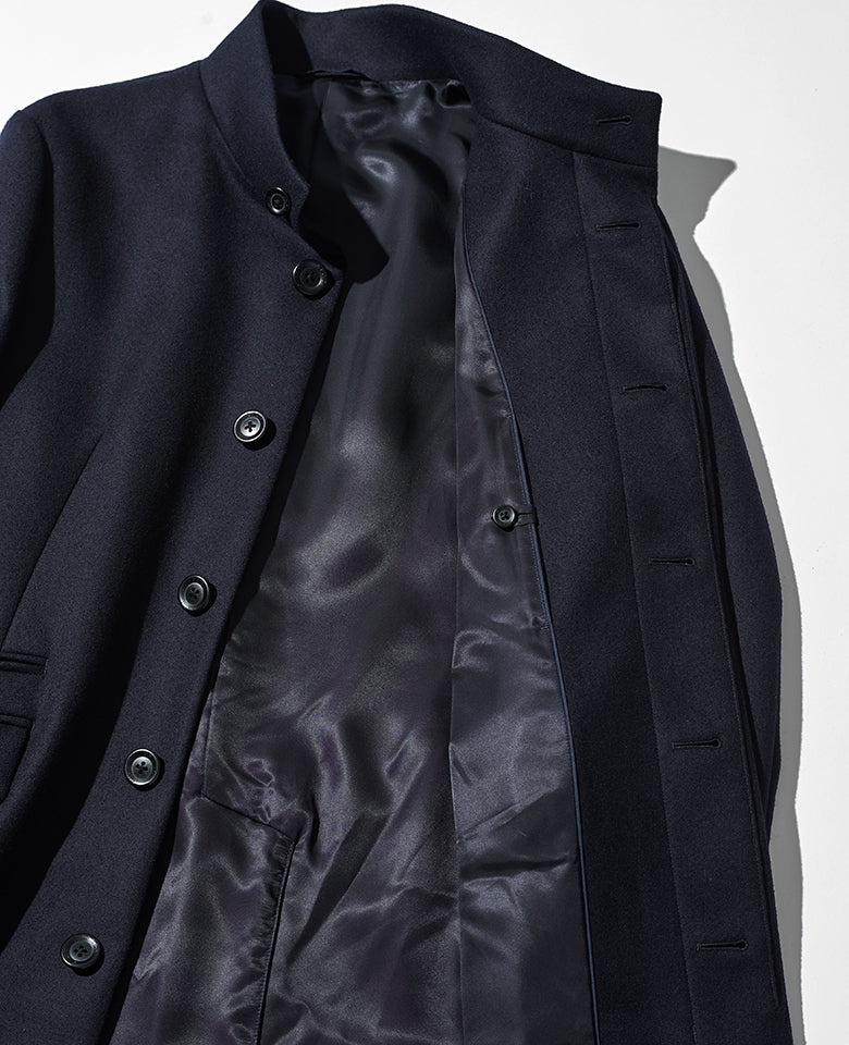 ウールスタンドコート