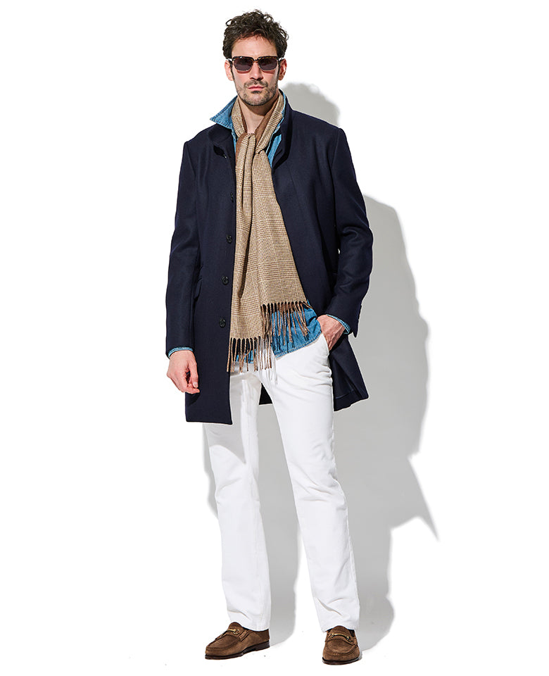 ウールスタンドコート