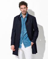 ウールスタンドコート