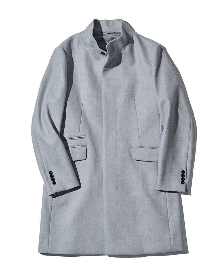 ウールスタンドコート