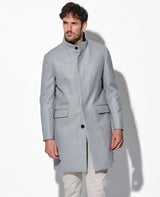 ウールスタンドコート