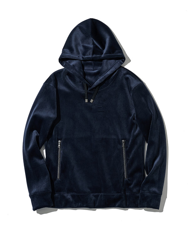 ストライプフリースセットアップ（ネイビー）